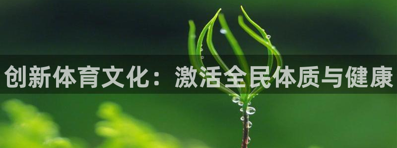 必发官网下载开户：创新体育文化：激活全民体质与健康